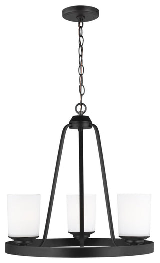 Generation Lighting 3130703 Kemal 3 Light 19"W Chandelier - Brushed Nickel