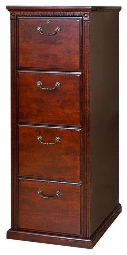 Martin Furniture Huntington Club 4 Drawer File Cabinet