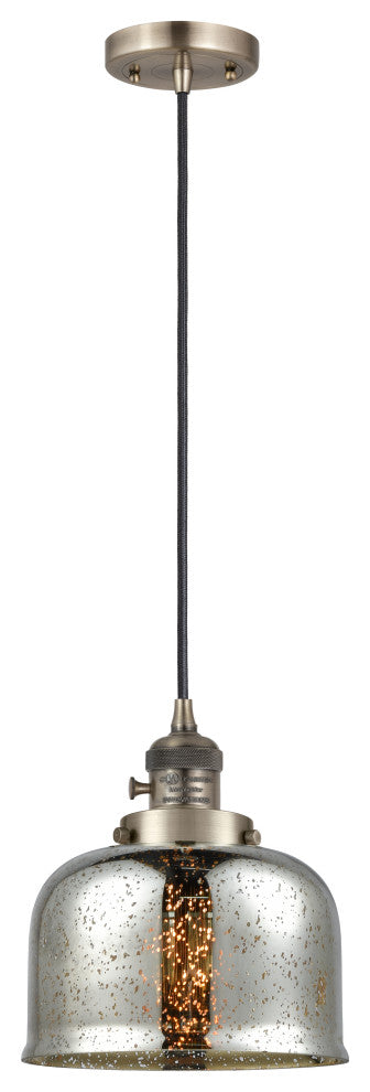 INNOVATIONS 201CSW-AB-G78-LED 1-Light Mini Pendant Antique Brass