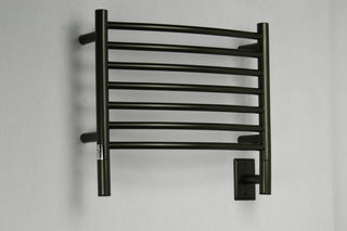 Amba Jeeves H Wall Mounted Curved Towel Warmer, Bronze