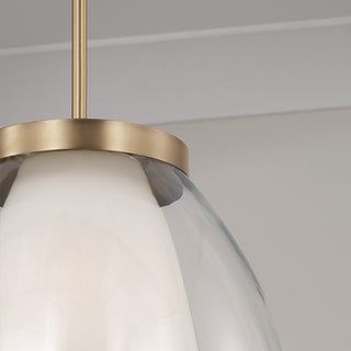 Capital Lighting 355911 Joss 13"W Pendant - Aged Brass