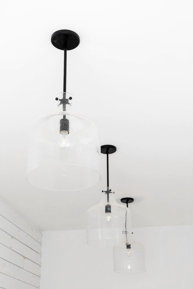 Capital Lighting 325712 1 Light 15" Tall Pendant - Aged Brass