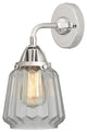INNOVATIONS LIGHTING 288-1W-PC-G142 Chatham 1 Light 6 inch Sconce