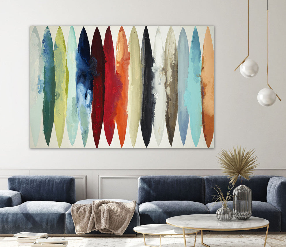 Even Flow - 84 x 54 by Randy Hibberd