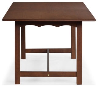 Safavieh Couture Rhylee Extendable Dining Table, Walnut