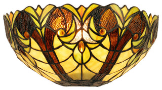 Liaison Victorian-Style 1-Light Finish Wall Sconce 12" Shade