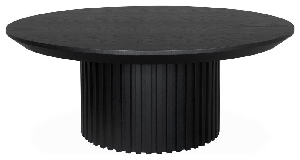 Conroe Cocktail Table Black Oak