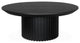 Conroe Cocktail Table Black Oak