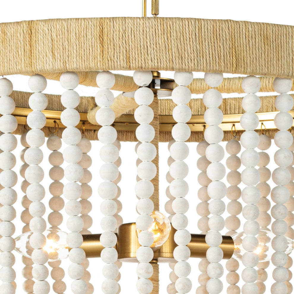 Milos Chandelier, White