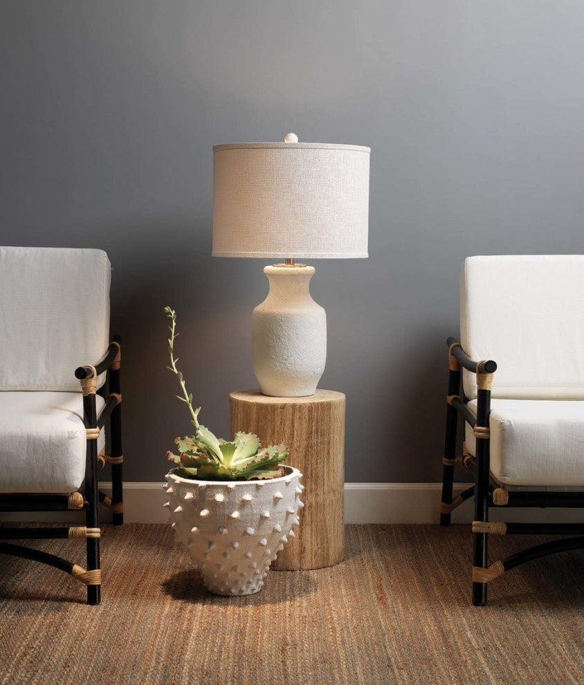 Rustic Natural Grain Wood Tree Stump Accent Table Column Raw Blond Organic Round