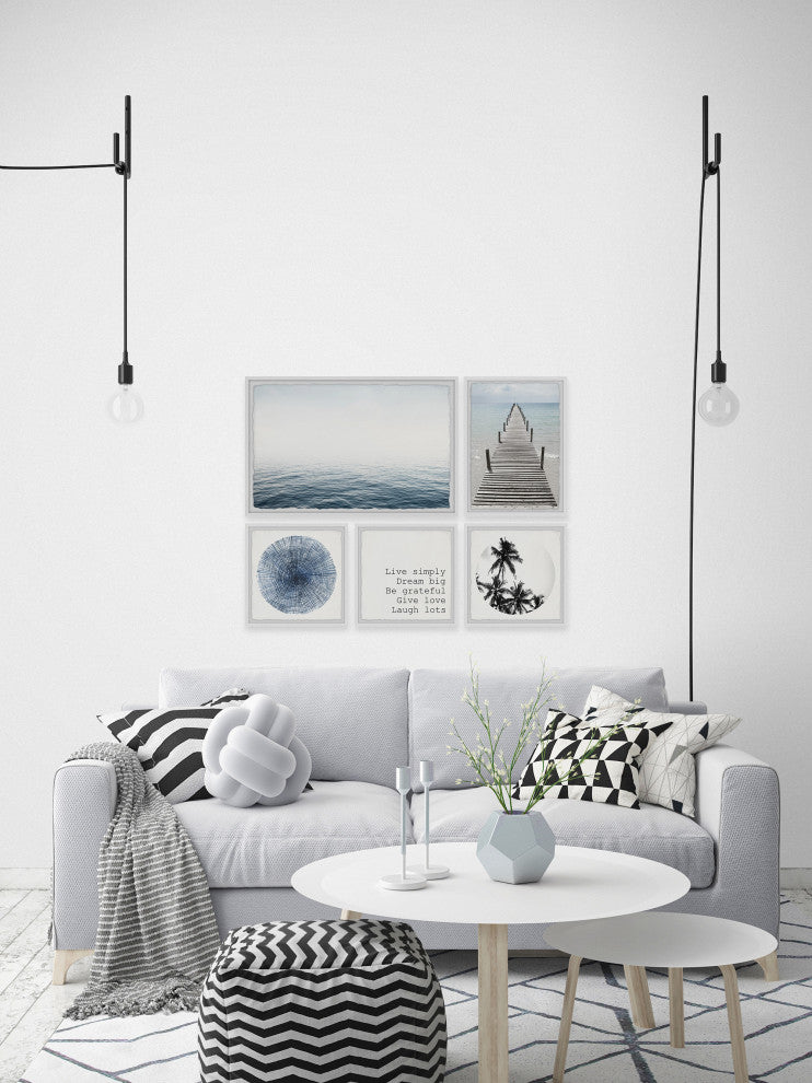 Dream Big and Be Grateful Pentaptych, 5-Piece Set
