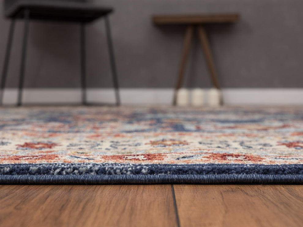 Abani Mesa MES170A Blue Traditional Persian Area Rug