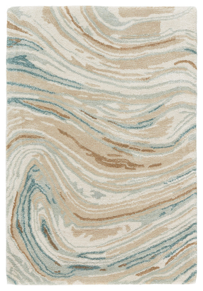 Jaipur Living Atha Handmade Tan/Gray Rug, 2'x3'