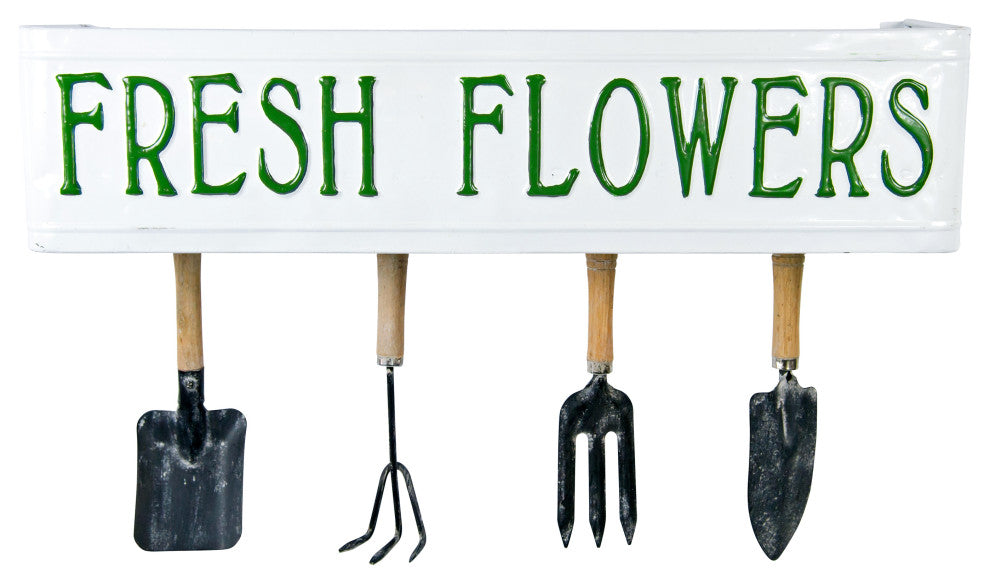 Metal Shelf "Fresh Flowers"