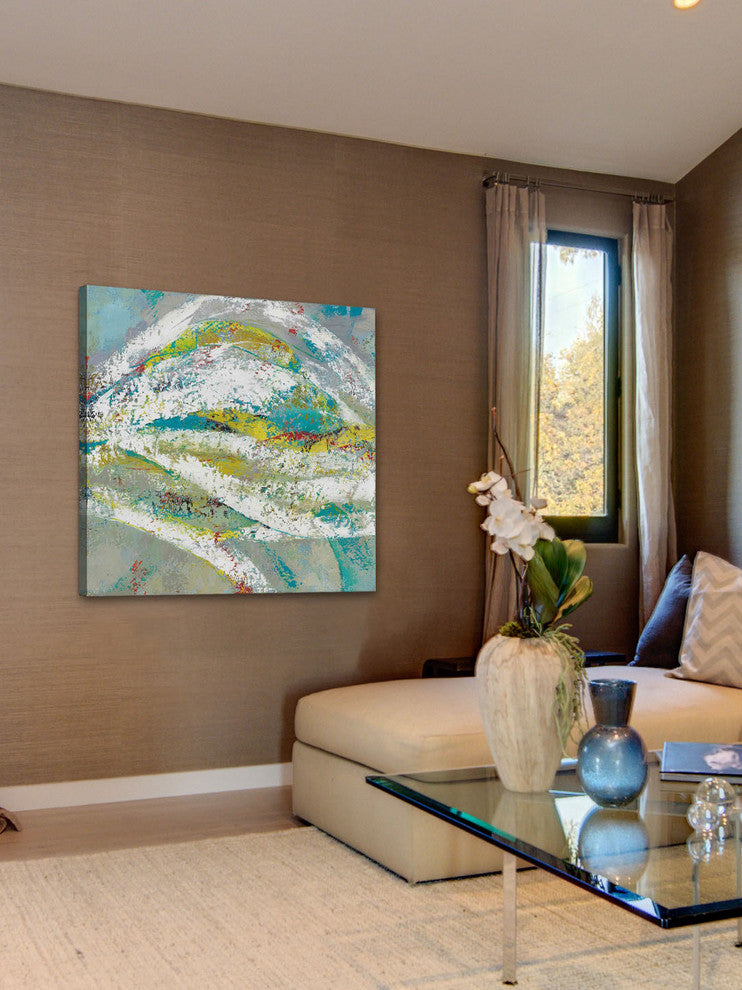 "Origins" Painting Print on Wrapped Canvas by Julie Joy