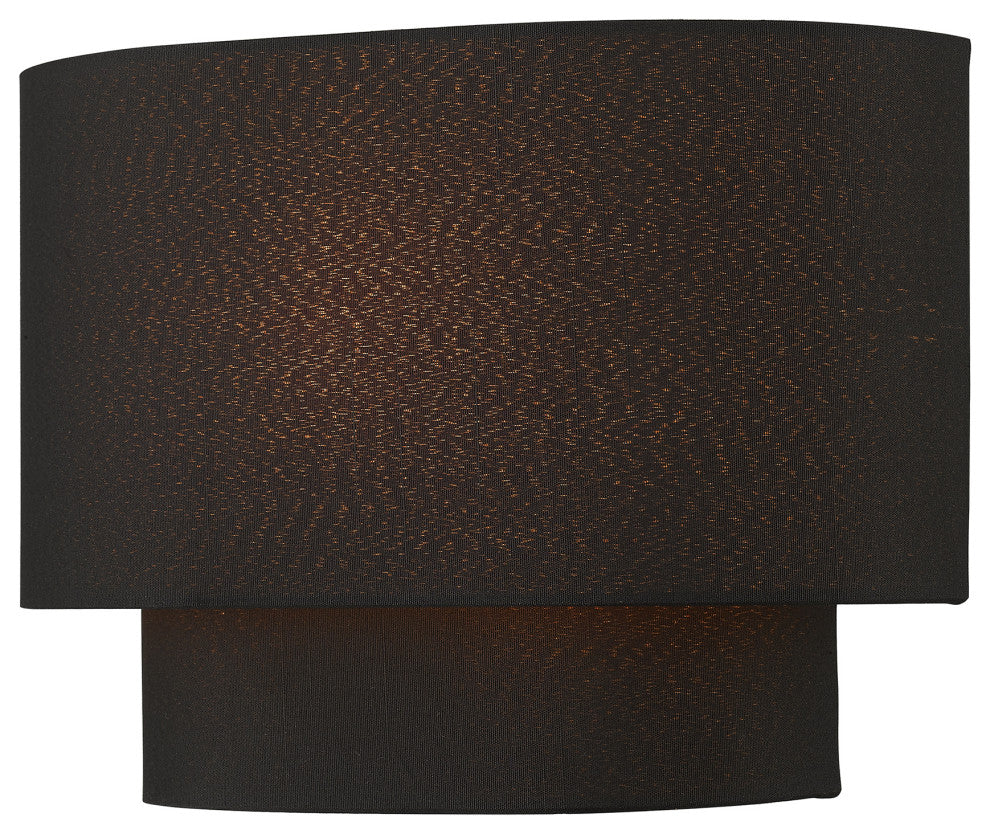 Livex Lighting Sentosa 1-Light Black Sconce