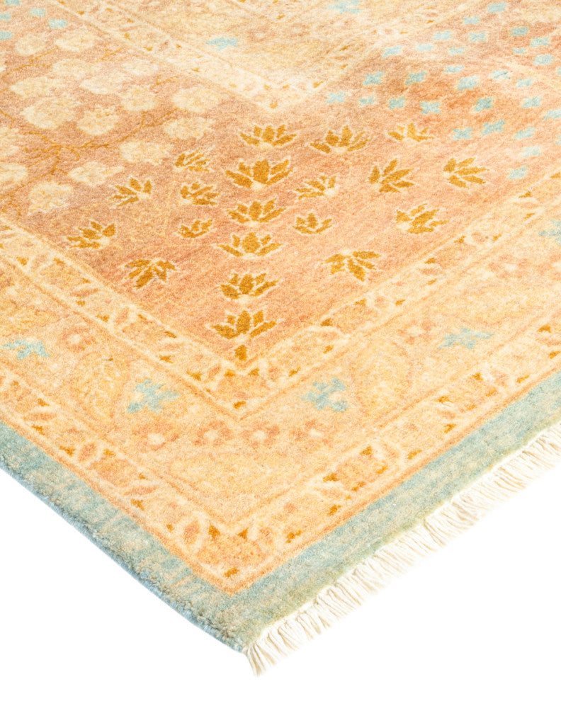 Mogul, One-of-a-Kind Hand-Knotted Area Rug Light Blue, 6' 3" x 8' 10"