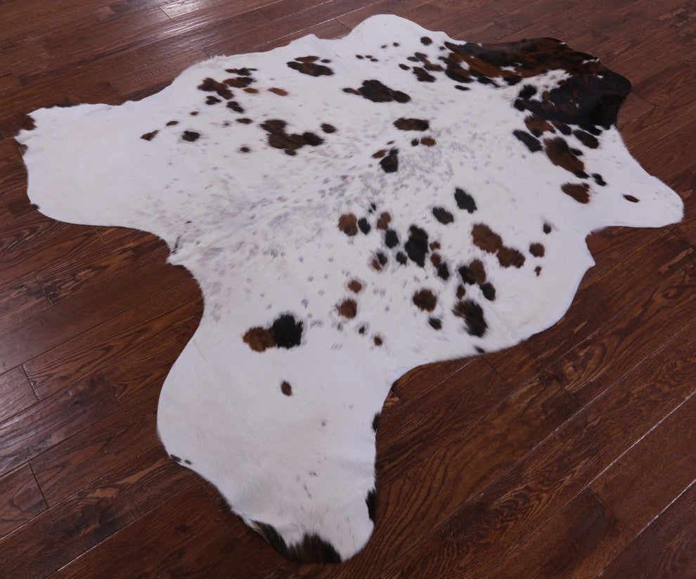 7' 0" X 6' 0" Natural Cowhide Rug C1870