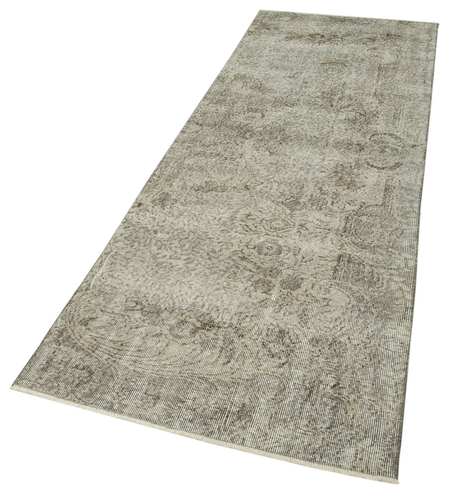 Rug N Carpet - Handwoven Oriental 3' 1" x 9' 9" Faded Kitchen Runner Rug