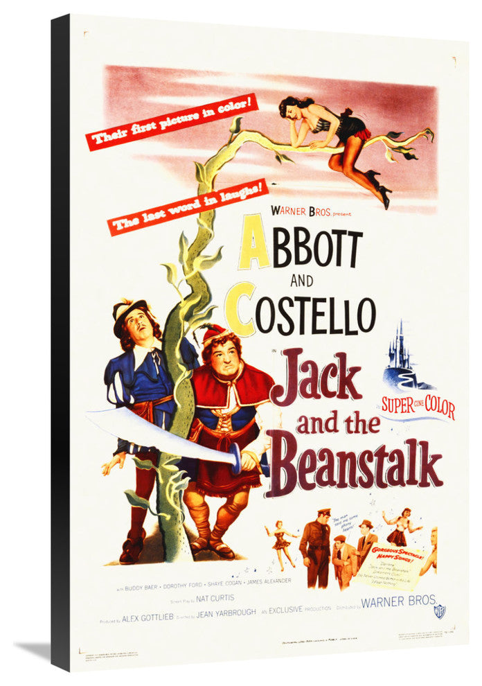 Abbott and Costello, Jack And The Beanstalk, 20x30
