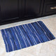 DII Multi Nautical Blue Rag Rug 50x80Cm