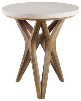 Uttermost Marnie Limestone Side Table