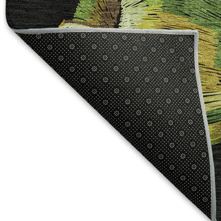 Addison Premium Washable Mayfield AMF163 black 8' x 10' Rug