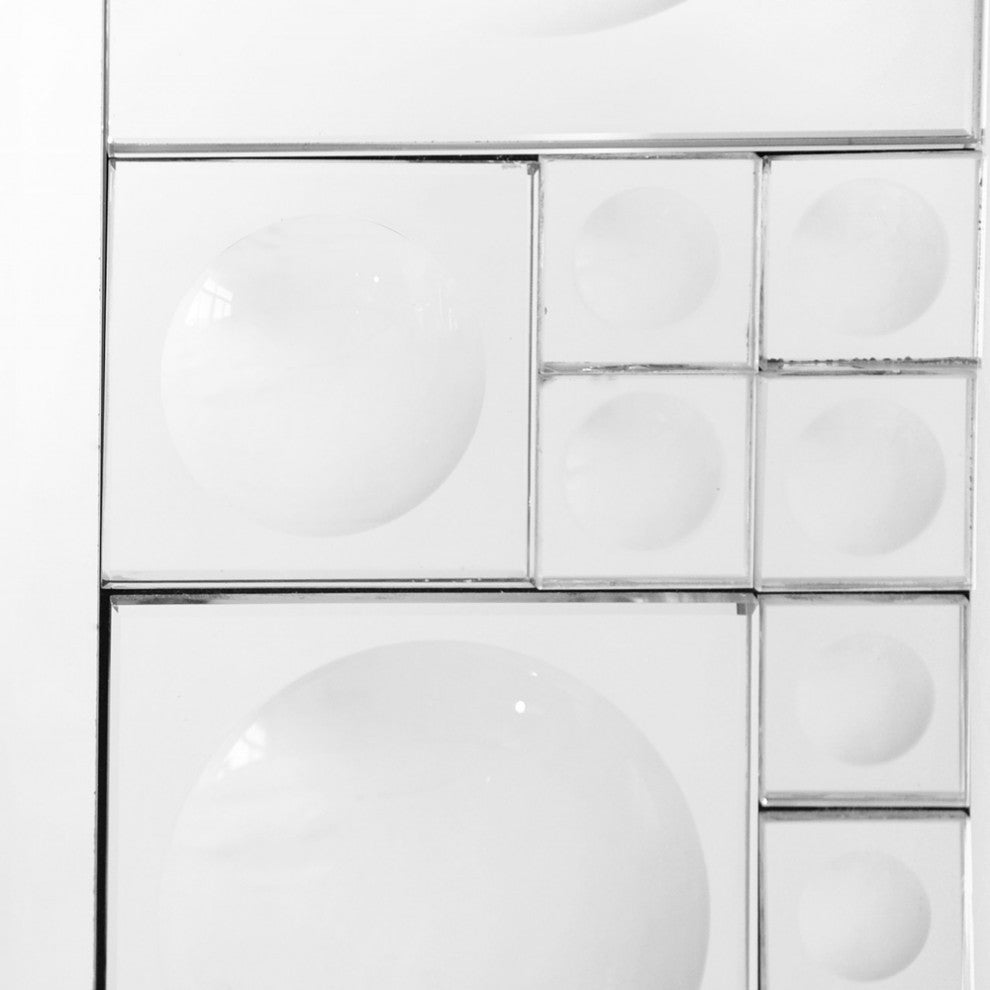 Clear Rectangle Accent Glass Mirror