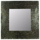 Mosaic Square Mirror, Gray