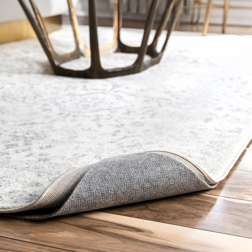 Nuloom Eco-Friendly Laminate Rug Pads, Grey 2'x6'