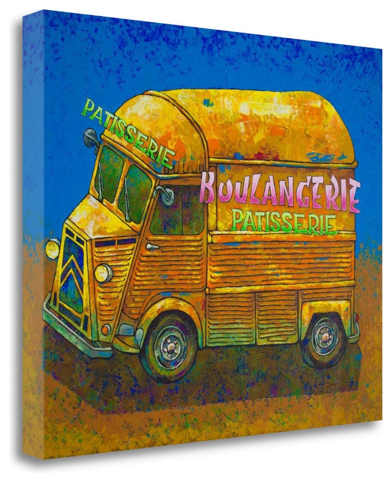 "Van Ordinaire Boulangerie" By Duncan Wilson, Giclee on Gallery Wrap Canvas