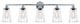 Living District Auspice 5-Light Chrome Wall Sconce