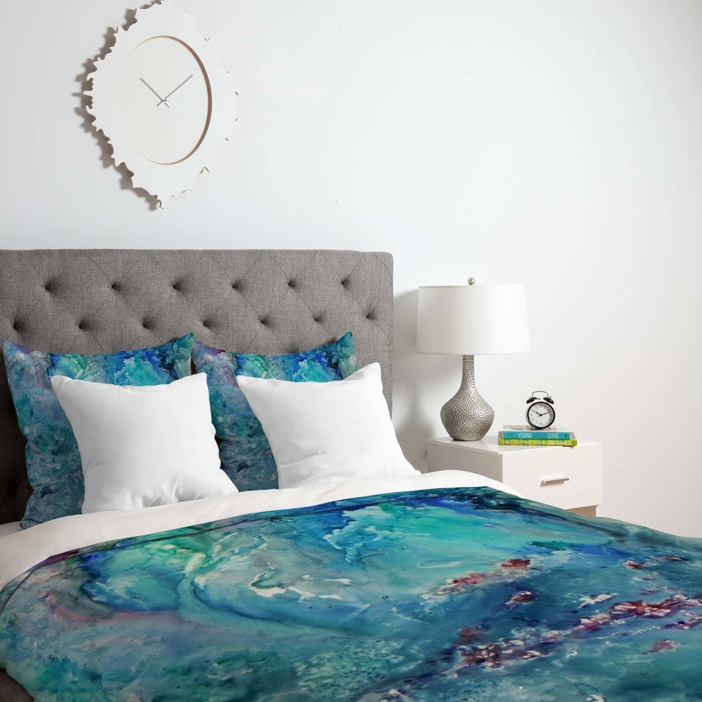 Deny Designs Rosie Brown Diver Paradise Duvet Cover - Lightweight