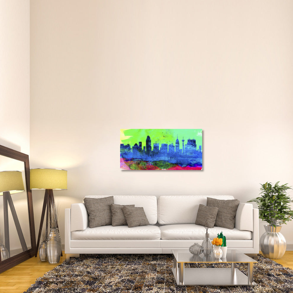 "San Antonio City Skyline" Fine Art Print