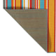 Voavah Orange 5' x 7'6" Rectangle Area Rug