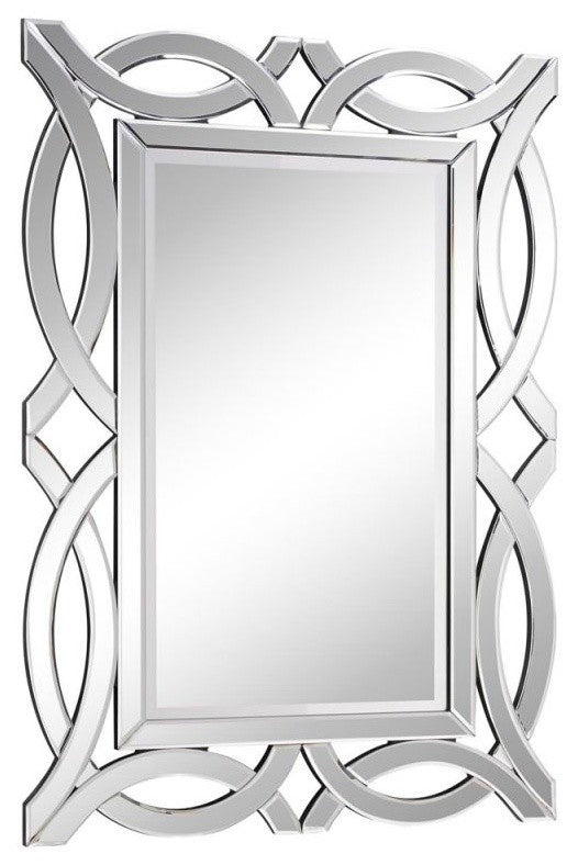 Modern Mirror 28" x 40" x 5 and 8"