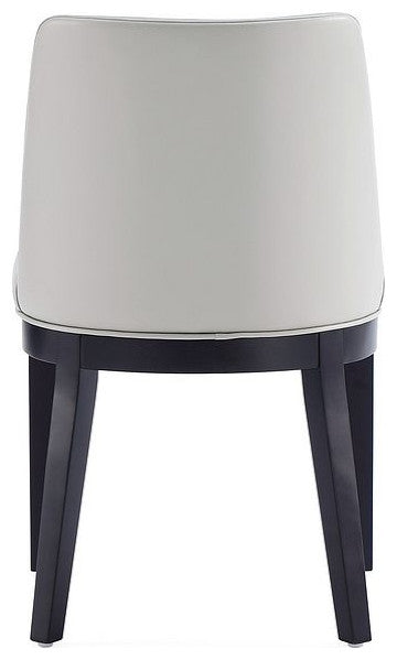 Manhattan Comfort Gansevoort Dining Chairs, Light Gray, Set of 2