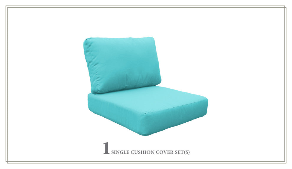 6" High Back Cushions for Chairs