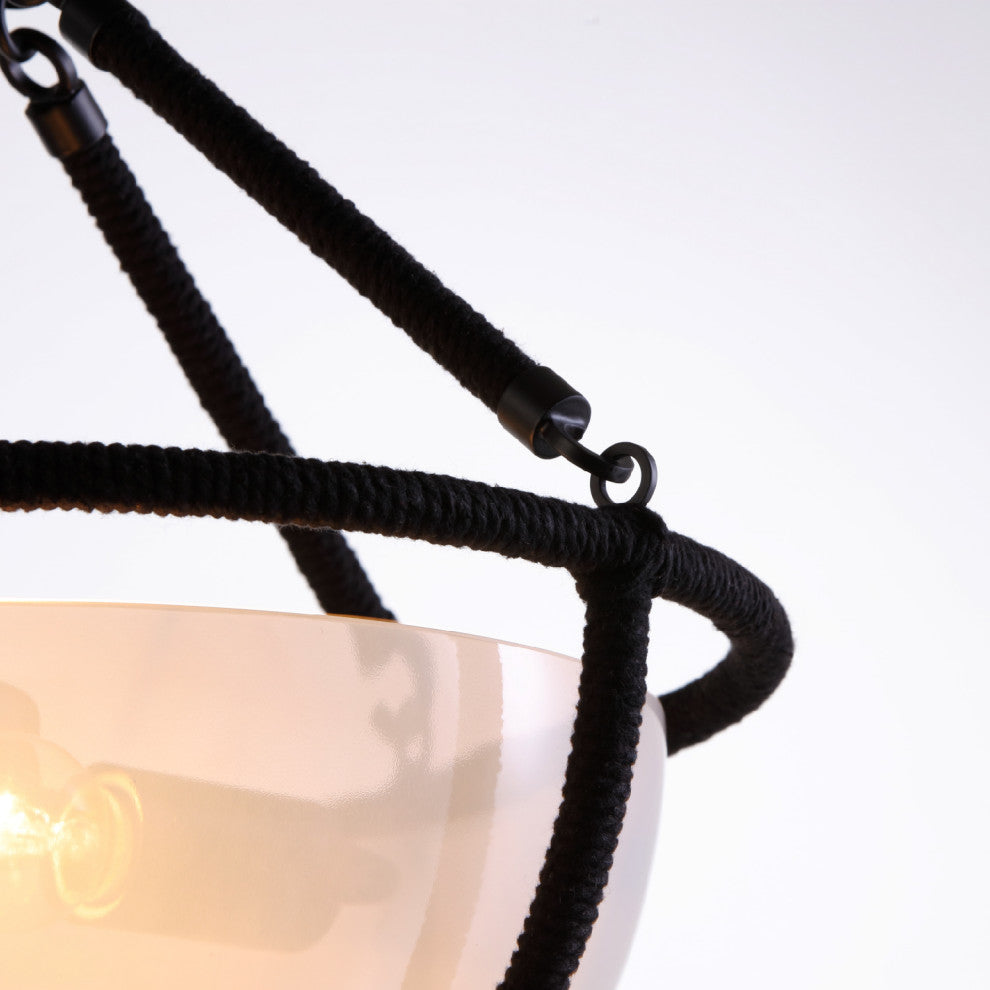 Voyager 2 Light Ceiling Light Matte Black
