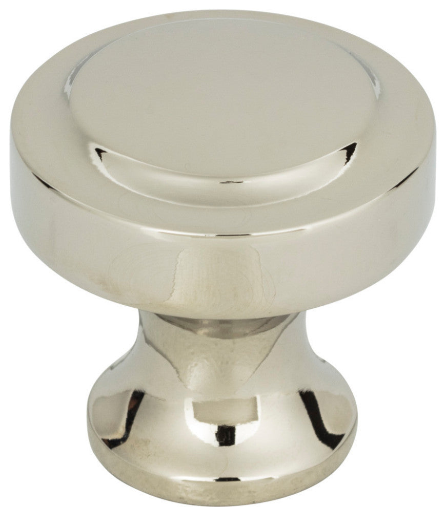 Atlas Homewares A300 Bradbury 1-1/4 Inch Mushroom Cabinet Knob - Brushed Nickel