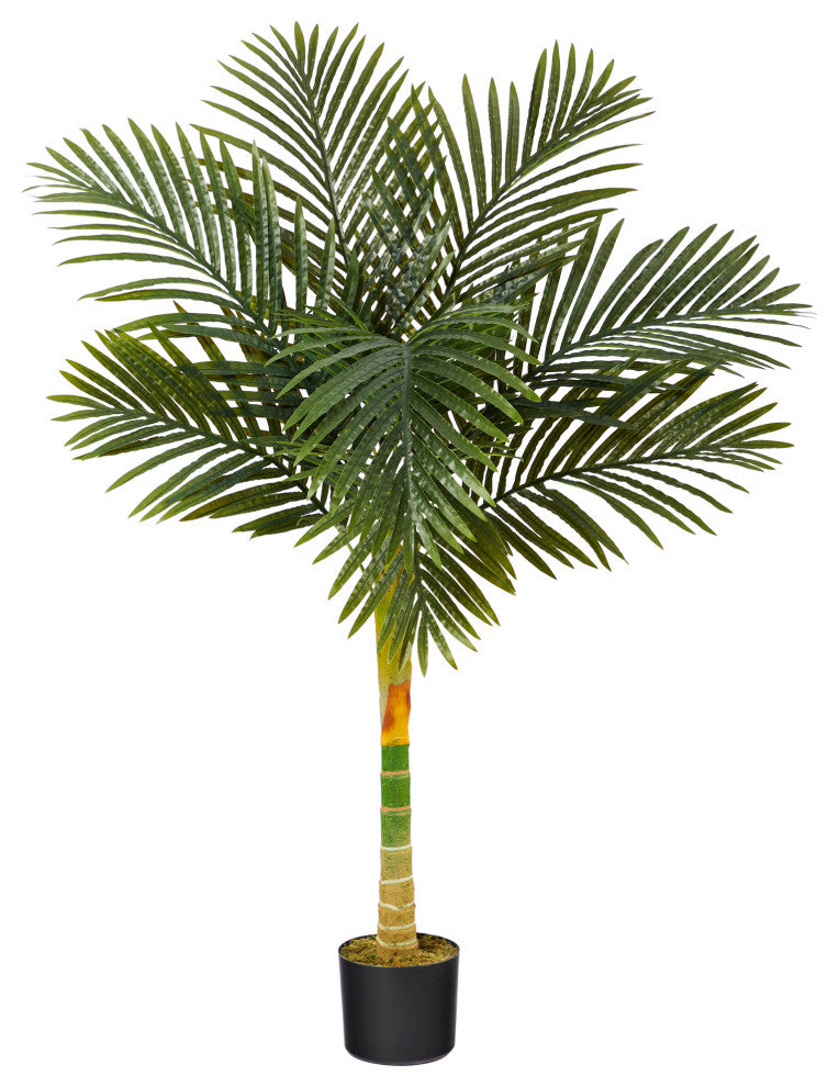 4 ft. Golden Cane Artificial Palm Tree