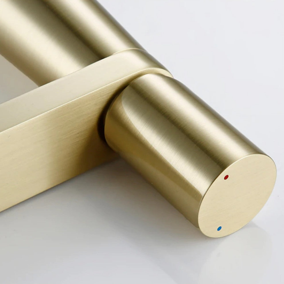 Wasser™ Solid Brass Single Handle Bathroom Sink Faucet