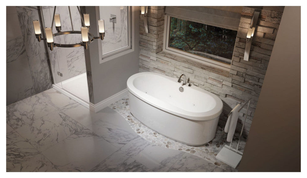 Jacuzzi MX22 Piccolo Deck Mounted Roman Tub Filler - Chrome