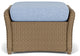 Lloyd Flanders Weekend Retreat Woven Ottoman, Fawn, Demo Skyway