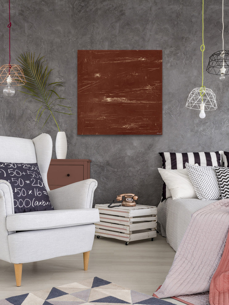 "Better Memory" Painting Print on Wrapped Canvas, 24x24