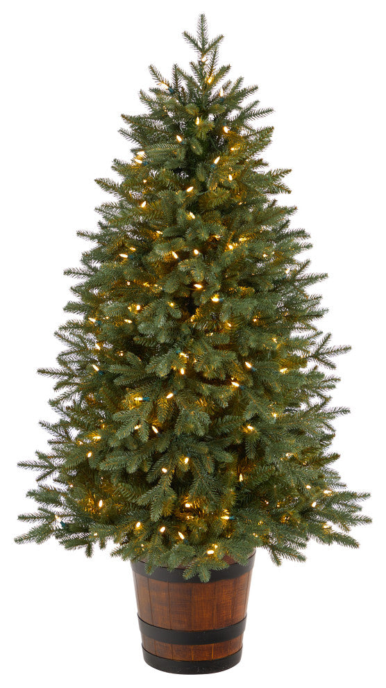 5' Colorado Aspen Pre-Lit Artificial Porch Christmas Tree With 200 LED lights