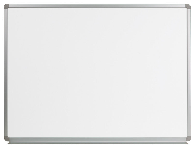 4'x3' Marker Board YU-90X120-WHITE-GG