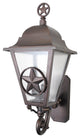 Americana Lone Star Wall Bracket, Old Bronze