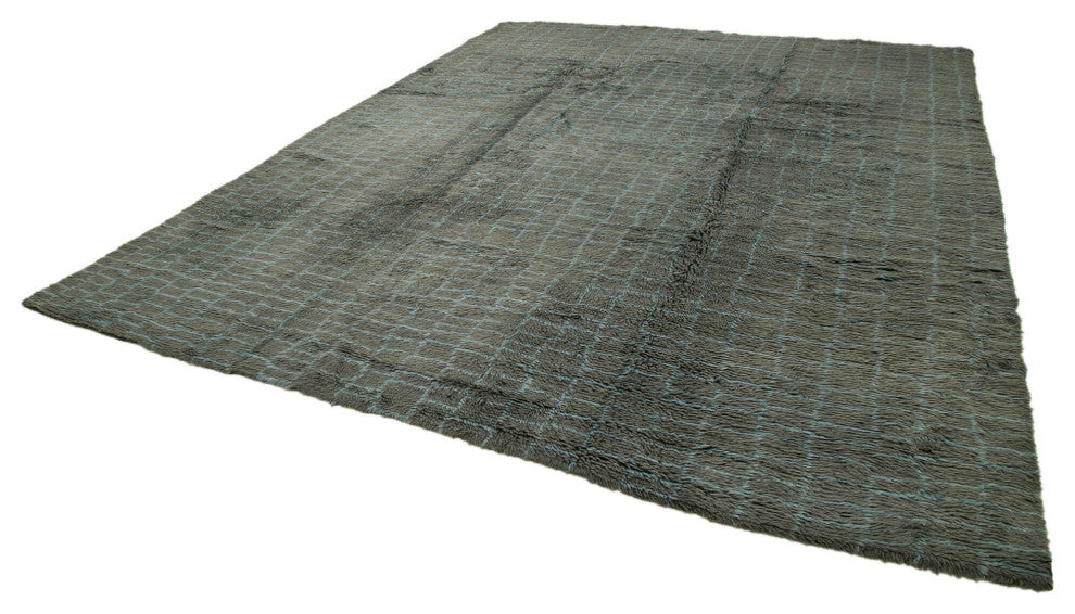 Rug N Carpet - Handmade Unique 10' 9'' x 13' 9'' Moroccan Area Rug
