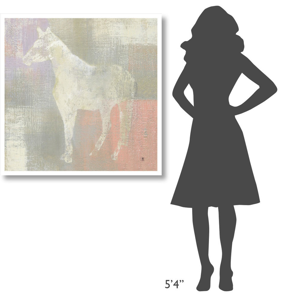 "Dusk Pony" Digital Paper Print by Studio Mousseau, 38"x38"